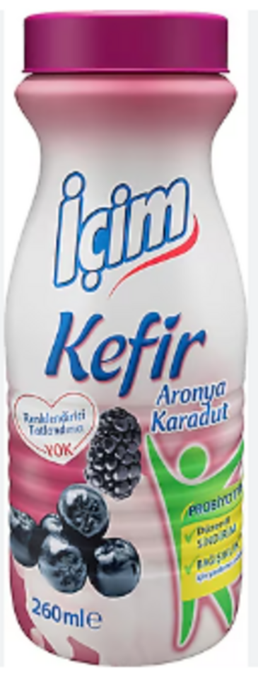 İÇİM KEFİR  250 ML.. K.DUT ARONYA